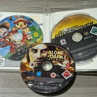 Tre giochi play station 3