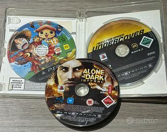 Tre giochi play station 3