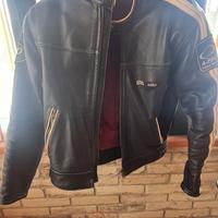 giacca pelle moto 