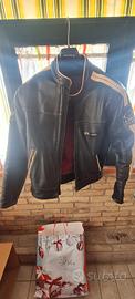 giacca pelle moto 