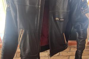 giacca pelle moto 