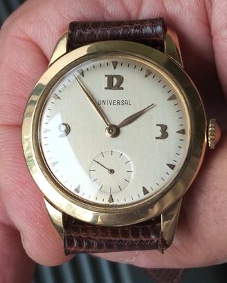 Universal Geneve Oro 18kt vintage anni 50
