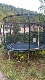 Trampolino da giardino Ultrasport diametro 305 cm,