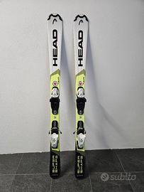 Sci Bambino Ragazzo Head Supershape 127cm Attacchi