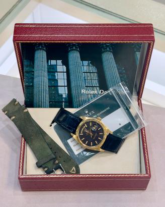 Rolex Day-Date 1803 Oro 18kt Nero | Service 2023