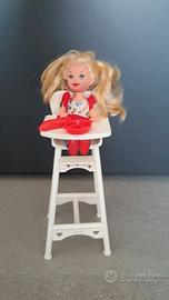 Vintage 90s Mattel Barbie - Eatin' Fun Shelly