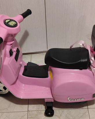 splendida vespa rosa bimba