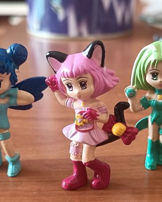 Lotto Completo personaggi Mew Mew Edibas 2004