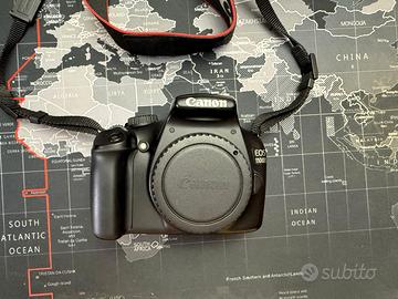 Fotocamera Canon 1100D + obiettivi