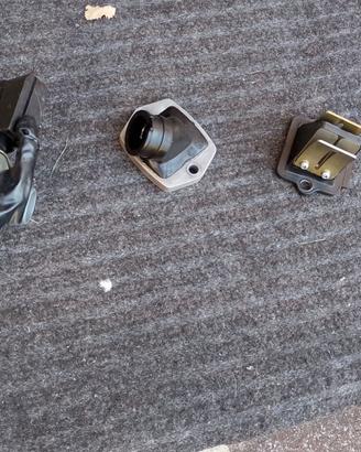 Carburatore 17,5 + collettore + pacco lamellare