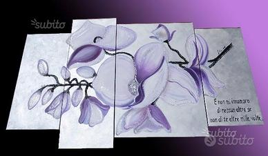 Quadro con motivo floreale