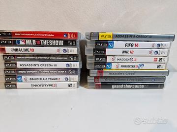 lotto di 16 giochi per PlayStation 3