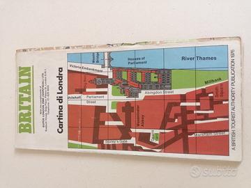 mappa di Londra del 1976
