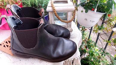 BLUNDSTONE CHELSEA STIVALETTO MARRONE