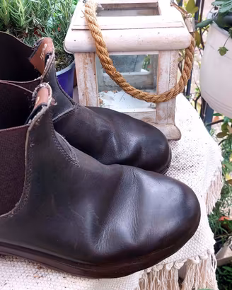 BLUNDSTONE CHELSEA STIVALETTO MARRONE