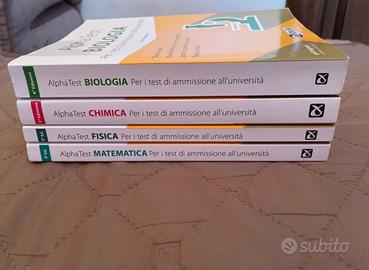 Alpha Test Biologia, chimica, fisica e matematica