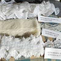 BORDURE  DI PIZZO PREGIATO