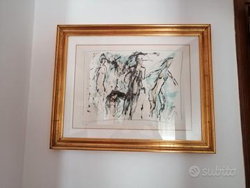 Serigrafia di Ernesto Treccani 
