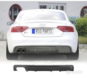 DIFFUSORE AUDI A5 S5 B8 B81 COUPE CABRIO 11- LOOK 