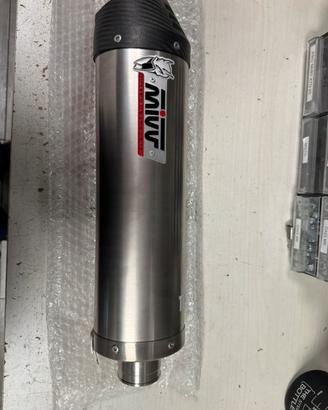Silenziatore Mivv oval titanio carbonio