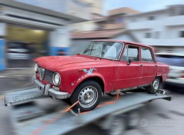 Alfa romeo giulia 1300 pedaliera bassa