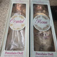 bambole di porcellana da collezione 