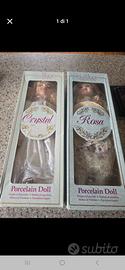 bambole di porcellana da collezione 