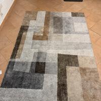 tappetto astratto beige 160x 230 cm