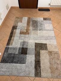 tappetto astratto beige 160x 230 cm