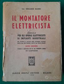 Il Montatore Elettricista Hoepli Ing Edoardo Barni