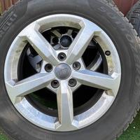 Cerchi in lega Audi 16” + gomme 215/60 R16 M+S
