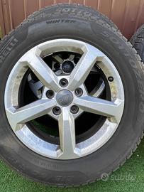 Cerchi in lega Audi 16” + gomme 215/60 R16 M+S