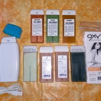 set depilazione scaldacera