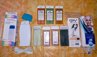 set depilazione scaldacera