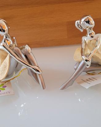 2 statuine ballerine 