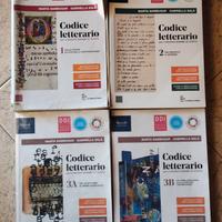 testo CODICE LETTERARIO per il nuovo es