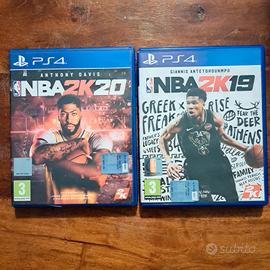 NBA 2K20 + NBA 2K19 per Ps4