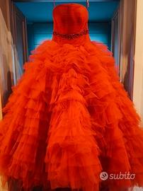 vestito da sposa/cerimonia/festa