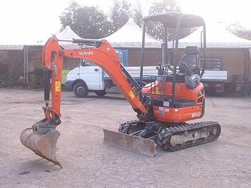 MiniEscavatore usato KUBOTA U17.3