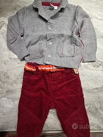 Golfino e pantaloni