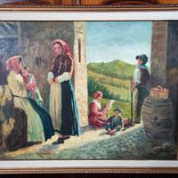 Quadro a olio seconda metà '900