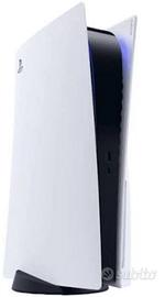 Ps5 standard digital edition +controller nuovo blu