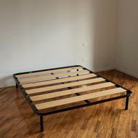 Rete matrimoniale ortopedica doghe in legno larghe