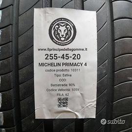 2 gomme 255 45 20 michelin a10311