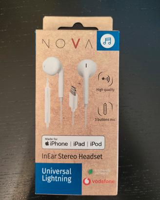 Auricolari Nova per iPhone 