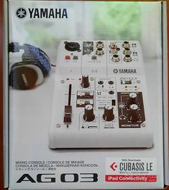 Yamaha AG03 Mixer USB 3 canali