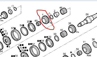 IVECO - 8859093 - INGRANAGGIO CAMBIO/RIDUTTORE 4 M