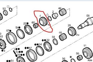 IVECO - 8859093 - INGRANAGGIO CAMBIO/RIDUTTORE 4 M