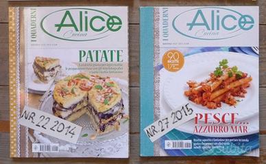 I quaderni e i colori di Alice cucina stock 8 pezz