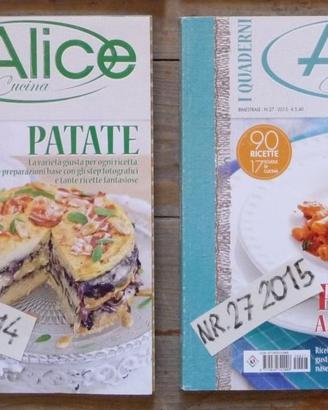 I quaderni e i colori di Alice cucina stock 8 pezz